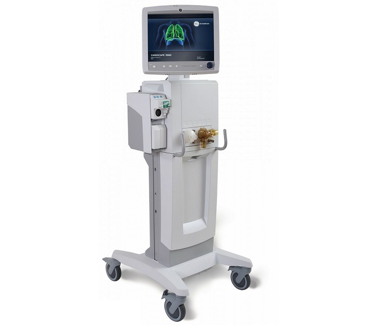 Аппарат (ИВЛ) искусственной вентиляции легких GE Healthcare Carescape R860