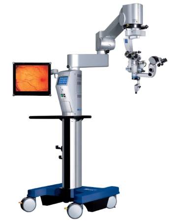 Операционный микроскоп с ассистентом Haag-Streit Surgical Hi-R 