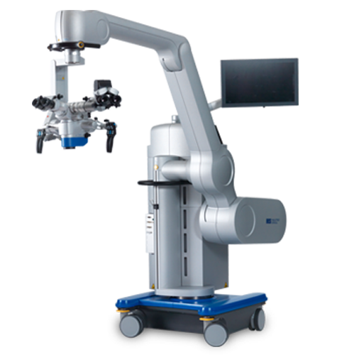 Операционный микроскоп с ассистентом Haag-Streit Surgical Hi-R 