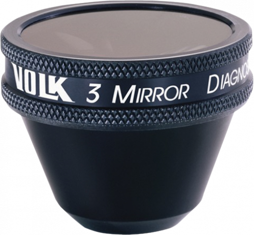 Линза диагностически-хирургическая Volk Mirror 3, с плоской поверхностью зеркал